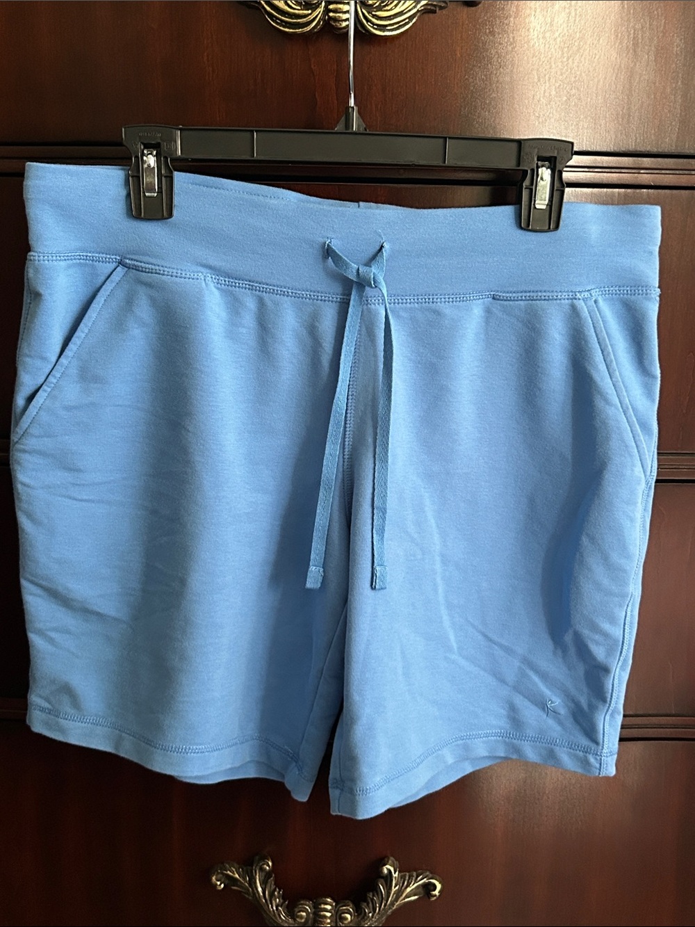 Danskin Light Blue Drawstring Athletic Shorts